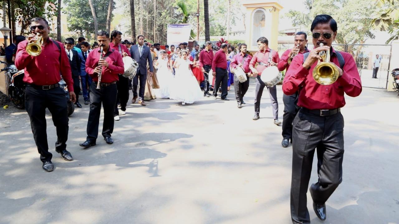 Drumroll for brass bands: Wedding season keeps Mumbai's iconic street musicians busy